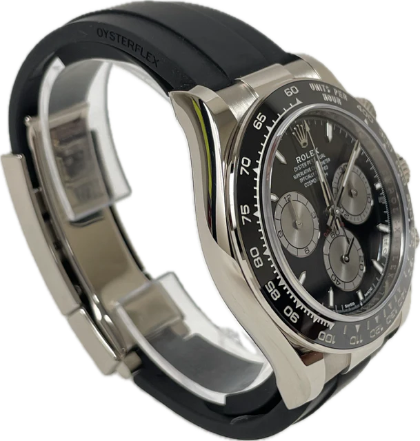 Rolex Cosmograph Daytona White Gold - Oysterflex - Image 5