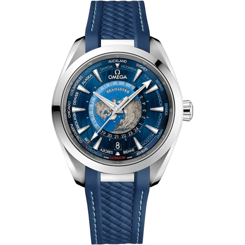 Omega 150M GMT Worldtimer Co-Axial Master Chronometer 43mm