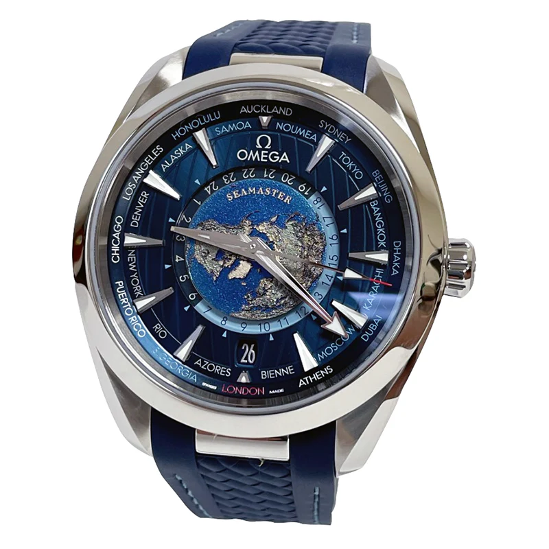 Omega 150M GMT Worldtimer Co-Axial Master Chronometer 43mm - Image 2