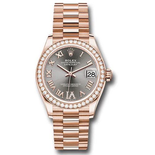 Rolex Everose Gold - Diamond Bezel - President Bracelet