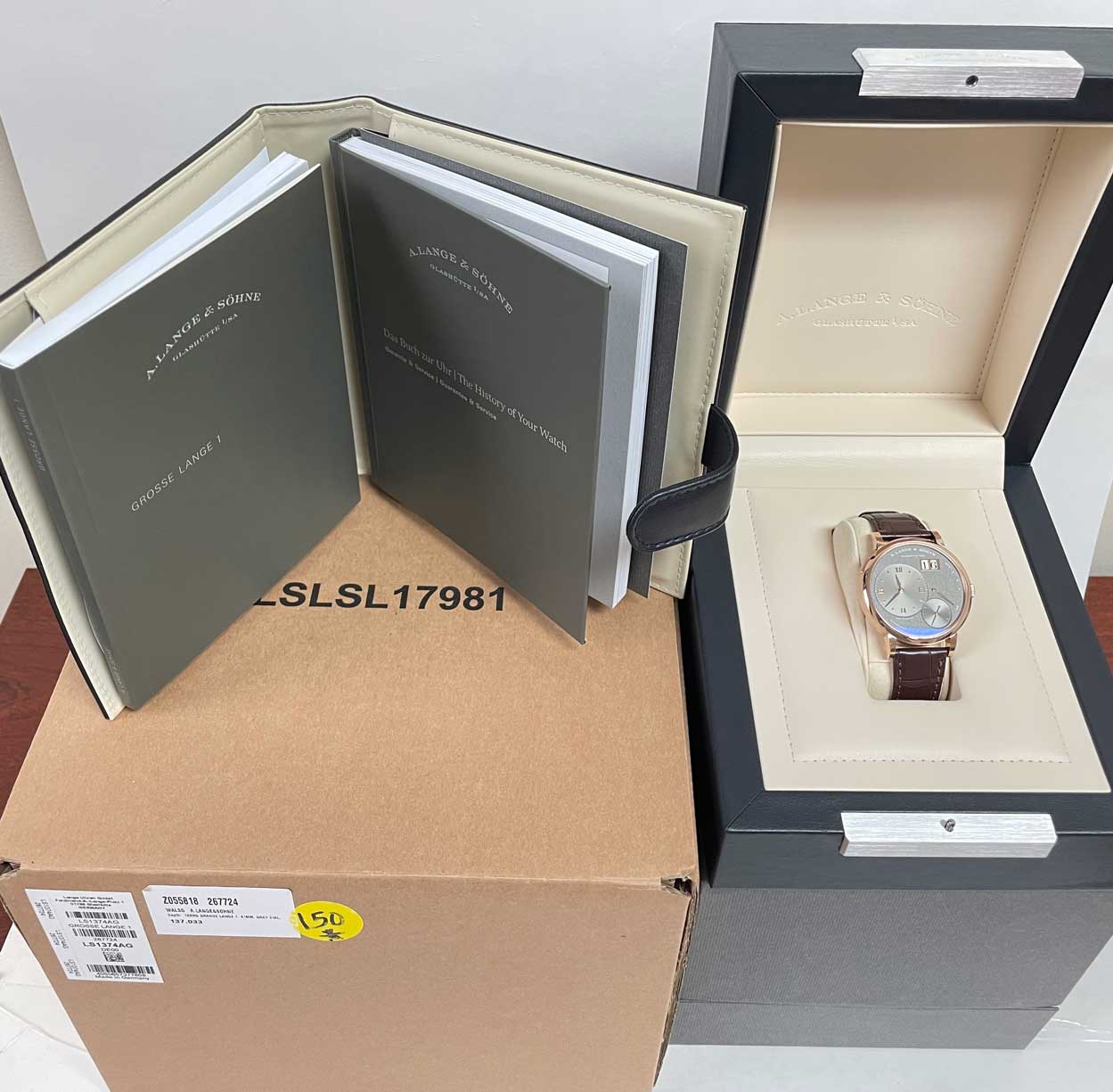 A. Lange & Sohne Grand Lange 1 Rose Gold 137.033 - Image 6