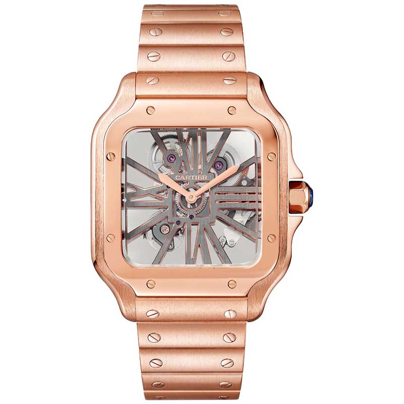 Cartier De Santos Skeleton