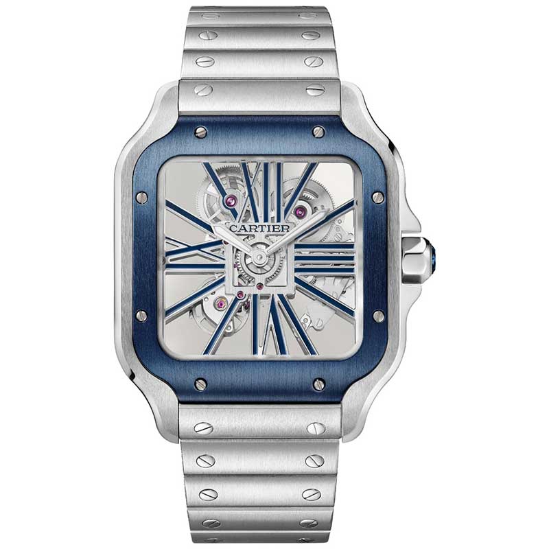 Cartier De Santos Skeleton
