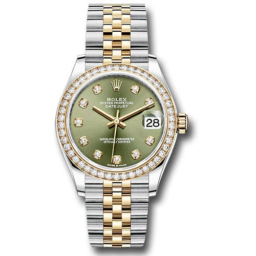Rolex Datejust 31mm - Steel and Gold Yellow Gold - 46 Dia Bezel - Jubilee
