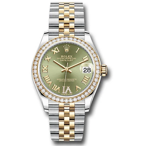 Rolex Datejust 31mm - Steel and Gold Yellow Gold - 46 Dia Bezel - Jubilee