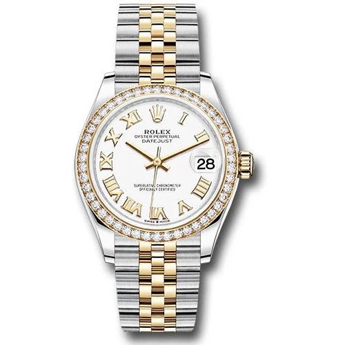 Rolex Datejust 31mm - Steel and Gold Yellow Gold - 46 Dia Bezel - Jubilee