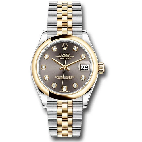 Rolex Datejust 31mm - Steel and Gold Yellow Gold - Domed Bezel - Jubilee