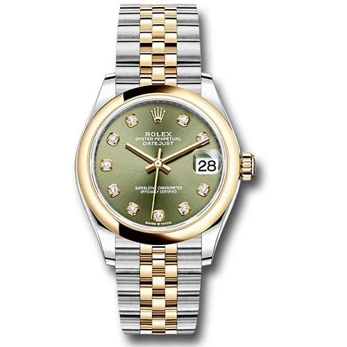 Rolex Datejust 31mm - Steel and Gold Yellow Gold - Domed Bezel - Jubilee