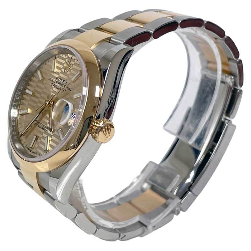 Rolex Datejust 36mm - Steel and Gold Yellow Gold - Domed Bezel - Oyster - Image 4