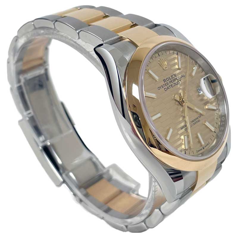 Rolex Datejust 36mm - Steel and Gold Yellow Gold - Domed Bezel - Oyster - Image 5