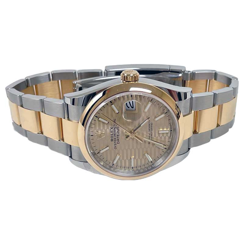 Rolex Datejust 36mm - Steel and Gold Yellow Gold - Domed Bezel - Oyster - Image 6