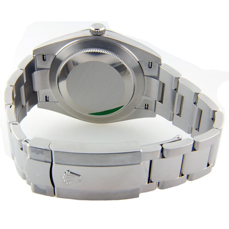 Rolex Datejust 41 Steel and White Gold - Fluted Bezel - Oyster - Image 5