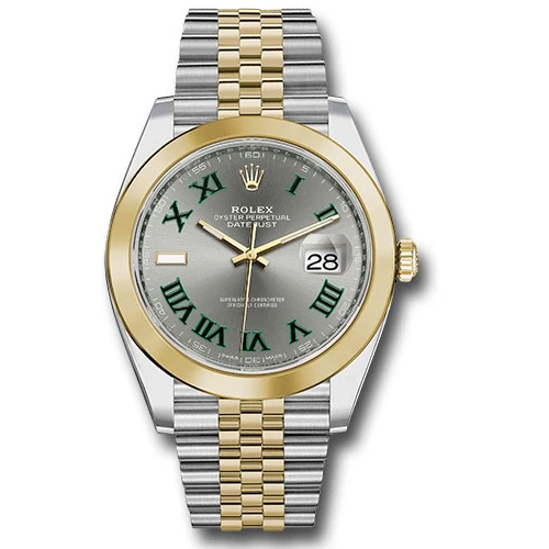 Rolex Datejust 41 Steel and Yellow Gold - Smooth Bezel - Jubilee