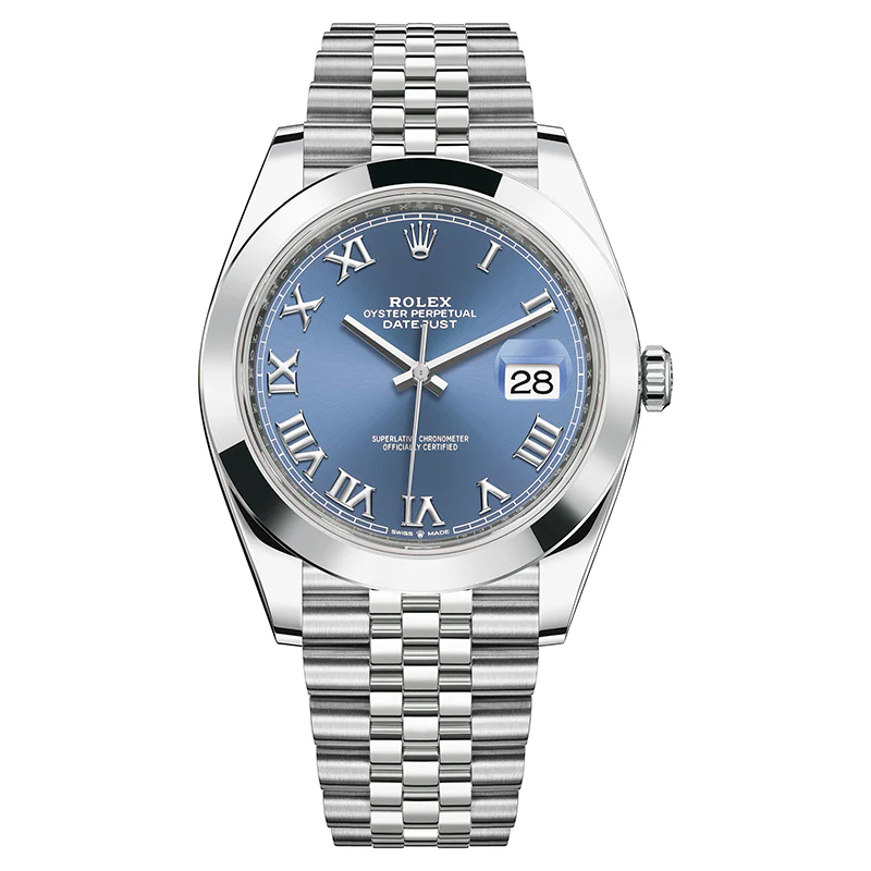 Rolex Datejust 41 Steel - Smooth Bezel - Jubilee