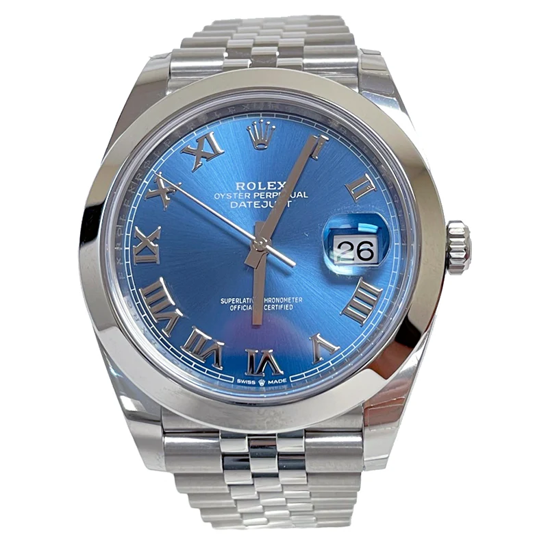Rolex Datejust 41 Steel - Smooth Bezel - Jubilee - Image 2
