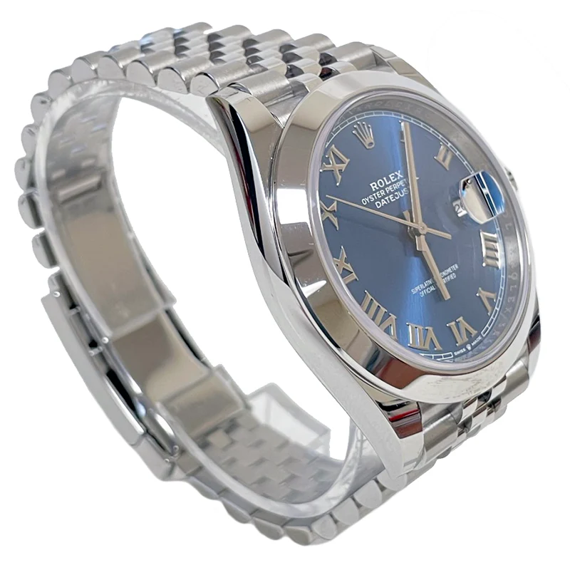 Rolex Datejust 41 Steel - Smooth Bezel - Jubilee - Image 4