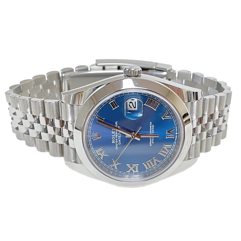 Rolex Datejust 41 Steel - Smooth Bezel - Jubilee - Image 5