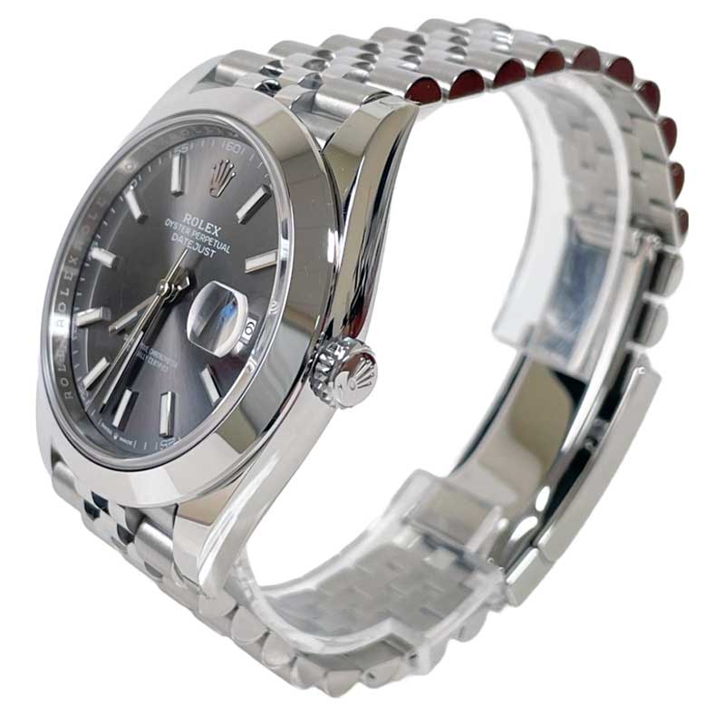 Rolex Datejust 41 Steel - Smooth Bezel - Jubilee - Image 3