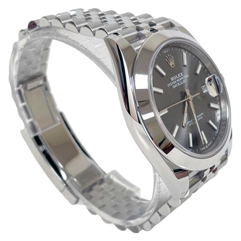 Rolex Datejust 41 Steel - Smooth Bezel - Jubilee - Image 4