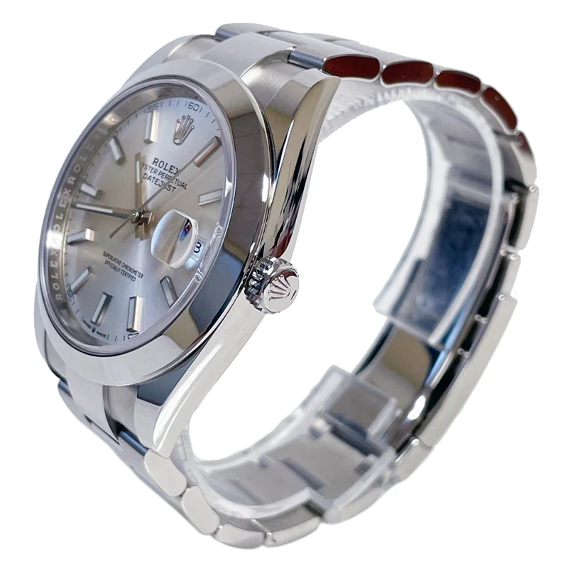 Rolex Datejust 41 Steel - Smooth Bezel - Oyster - Image 3