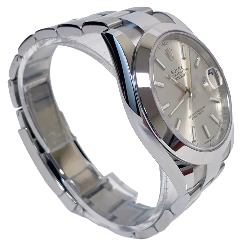 Rolex Datejust 41 Steel - Smooth Bezel - Oyster - Image 4
