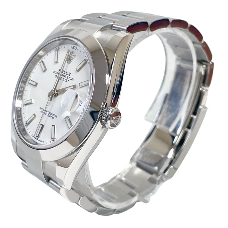 Rolex Datejust 41 Steel - Smooth Bezel - Oyster - Image 3