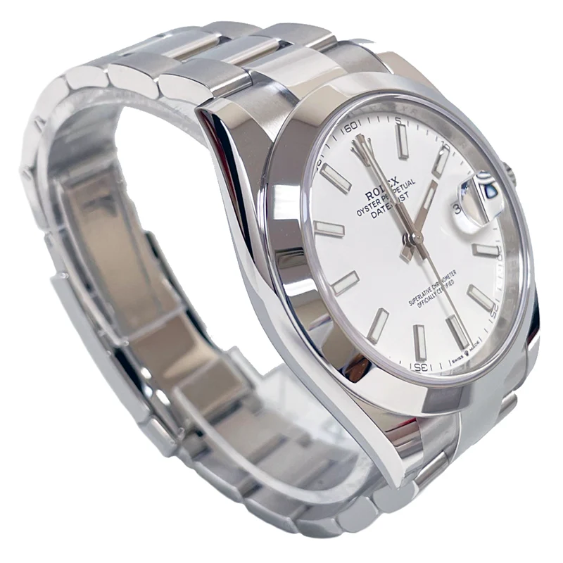 Rolex Datejust 41 Steel - Smooth Bezel - Oyster - Image 4