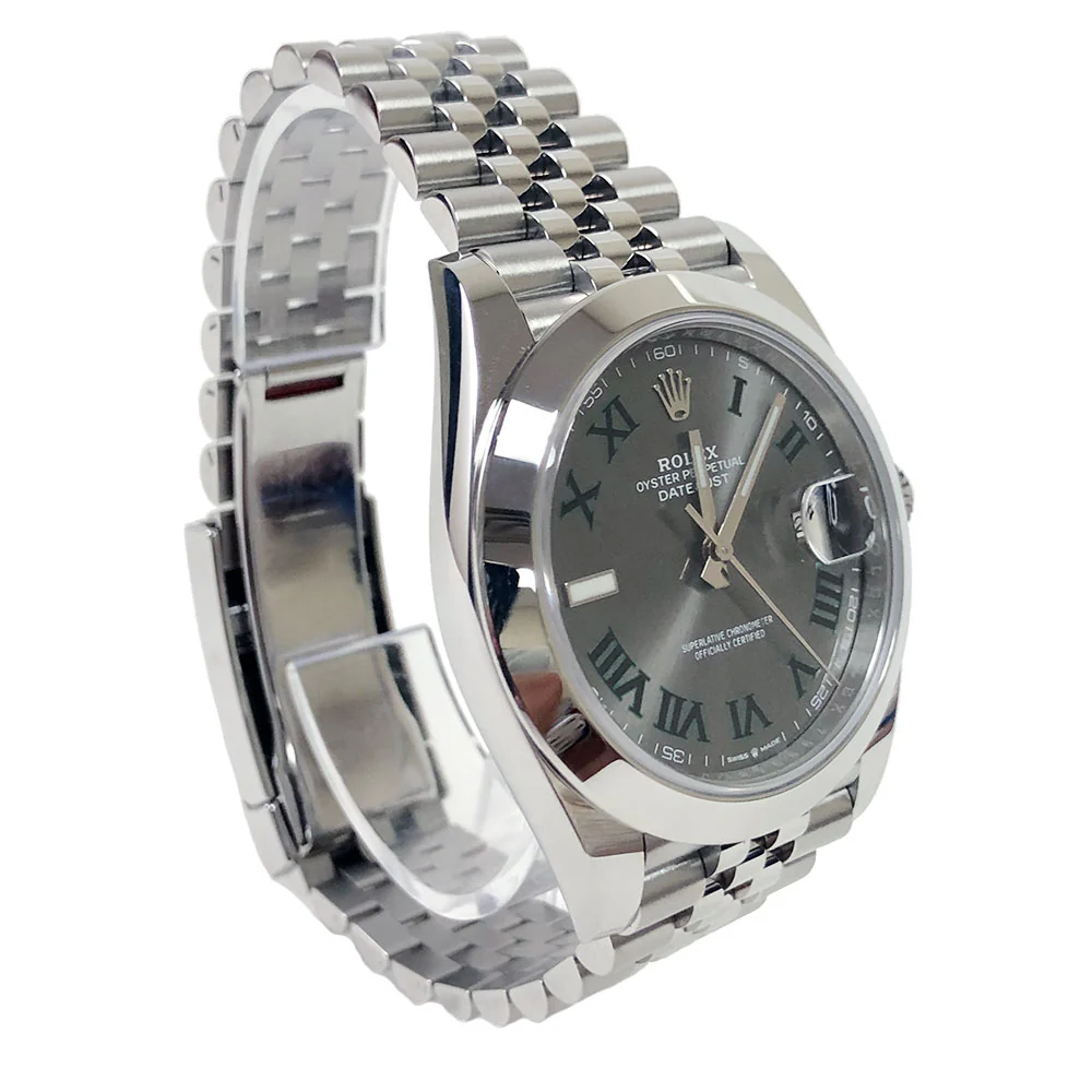 Rolex Datejust 41 Steel - Smooth Bezel - Jubilee - Image 4