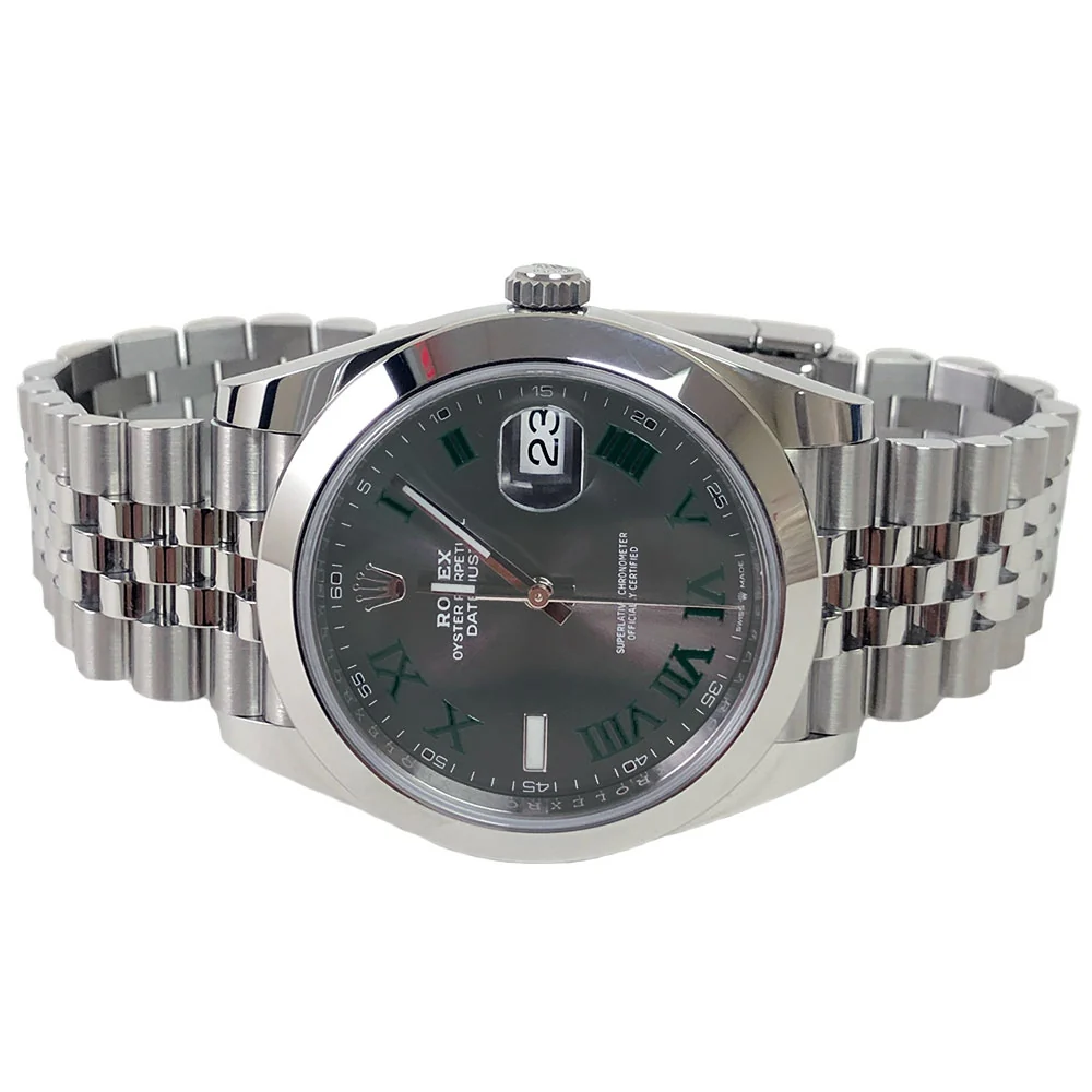 Rolex Datejust 41 Steel - Smooth Bezel - Jubilee - Image 6