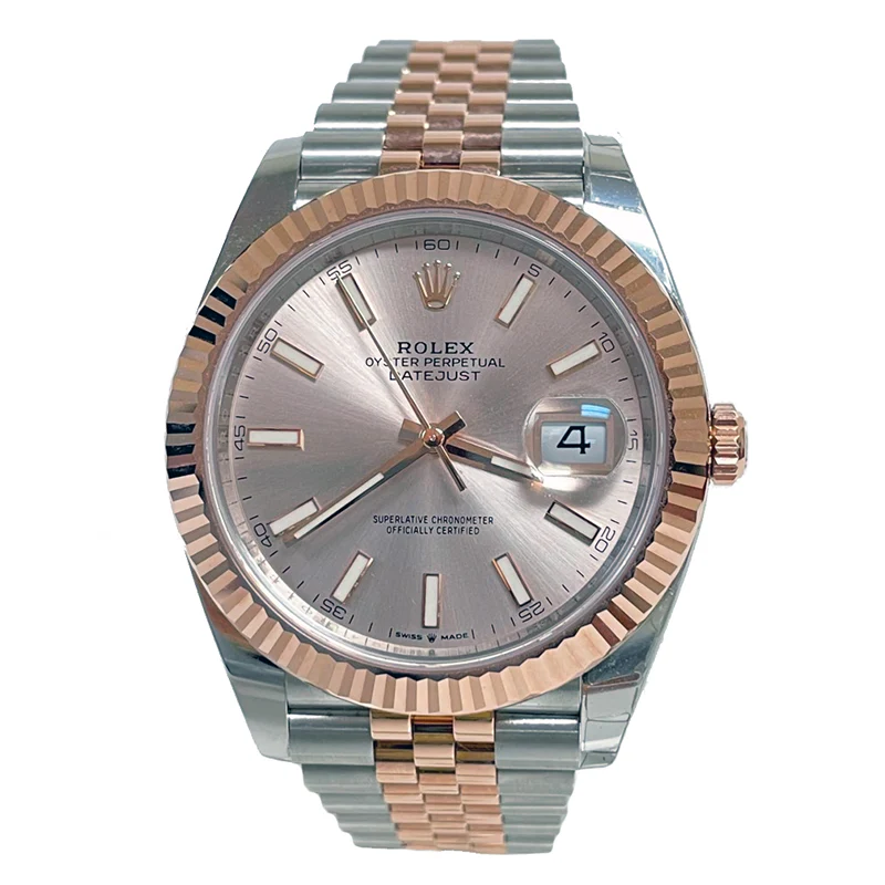 Rolex Datejust 41mm Steel & Rose Gold - Image 2