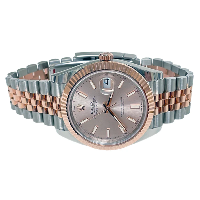 Rolex Datejust 41mm Steel & Rose Gold - Image 5