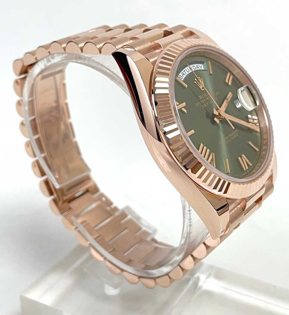 Rolex Day-Date 40 Everose Gold - Image 4