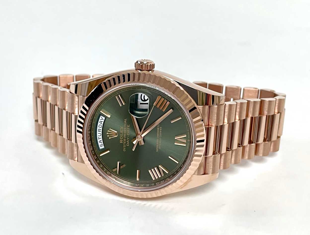 Rolex Day-Date 40 Everose Gold - Image 5