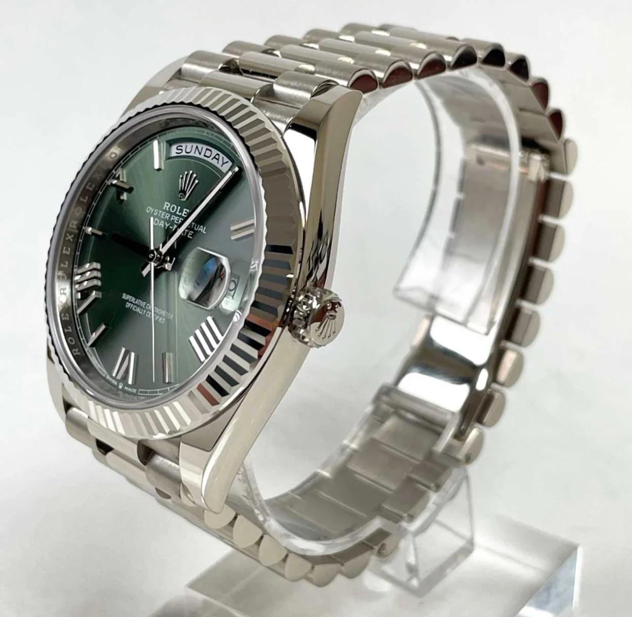 Rolex Day-Date 40 White Gold - Image 3