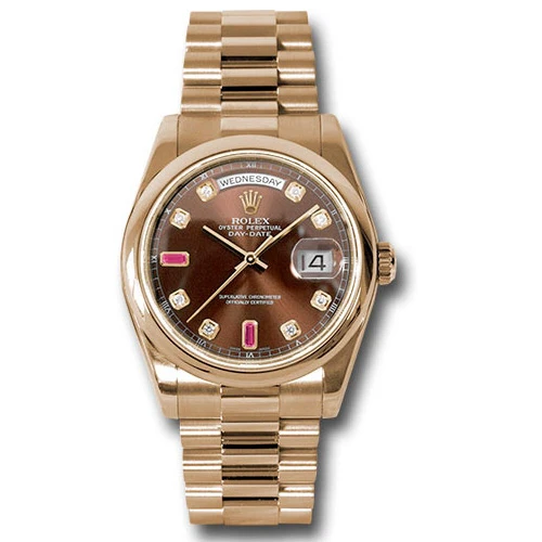Rolex Day-Date President Pink Gold - Domed Bezel - President