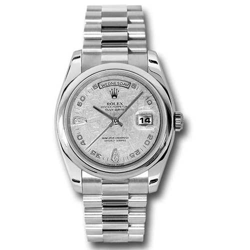 Rolex Day-Date President Platinum - Domed Bezel - President