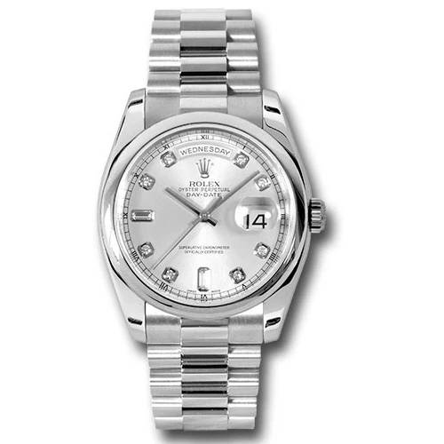 Rolex Day-Date President Platinum - Domed Bezel - President