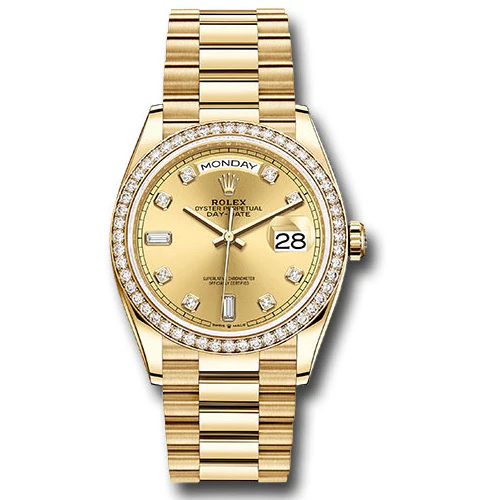 Rolex Day-Date President Yellow Gold - 52 Dia Bezel - President
