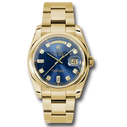 Rolex Day-Date President Yellow Gold - Domed Bezel - Oyster
