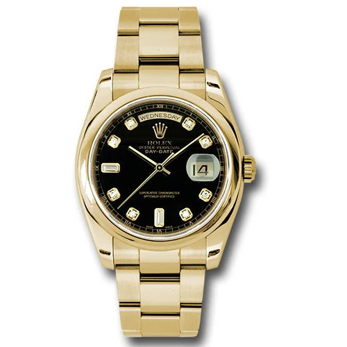 Rolex Day-Date President Yellow Gold - Domed Bezel - Oyster