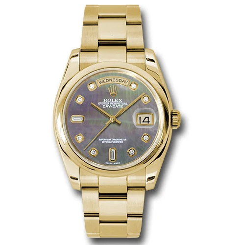 Rolex Day-Date President Yellow Gold - Domed Bezel - Oyster