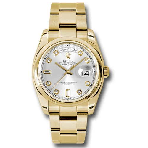 Rolex Day-Date President Yellow Gold - Domed Bezel - Oyster