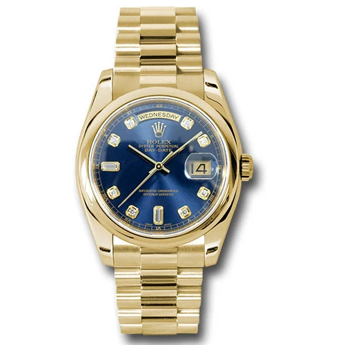 Rolex Day-Date President Yellow Gold - Domed Bezel - President