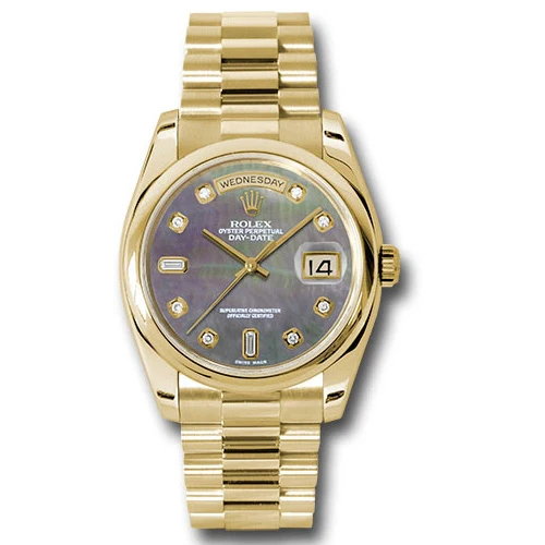 Rolex Day-Date President Yellow Gold - Domed Bezel - President