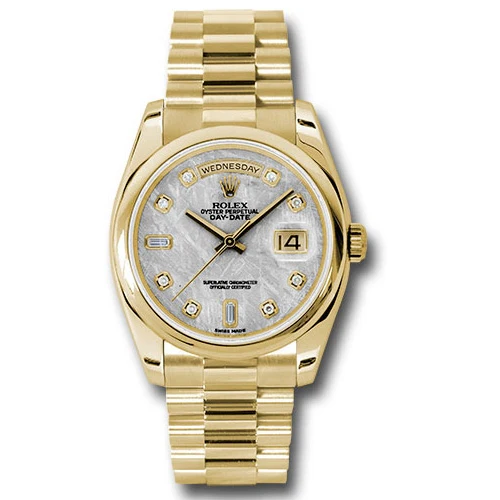Rolex Day-Date President Yellow Gold - Domed Bezel - President