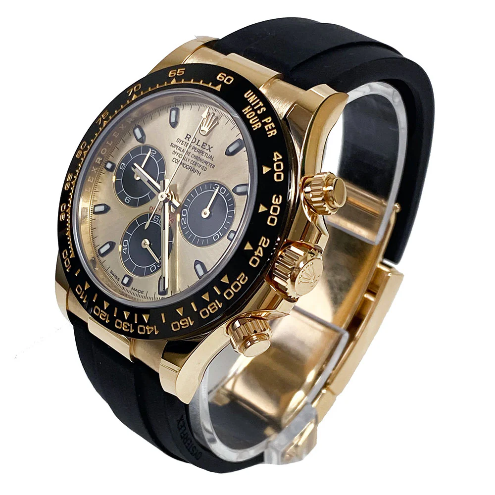 Rolex Daytona Yellow Gold - Oysterflex Strap - Image 3