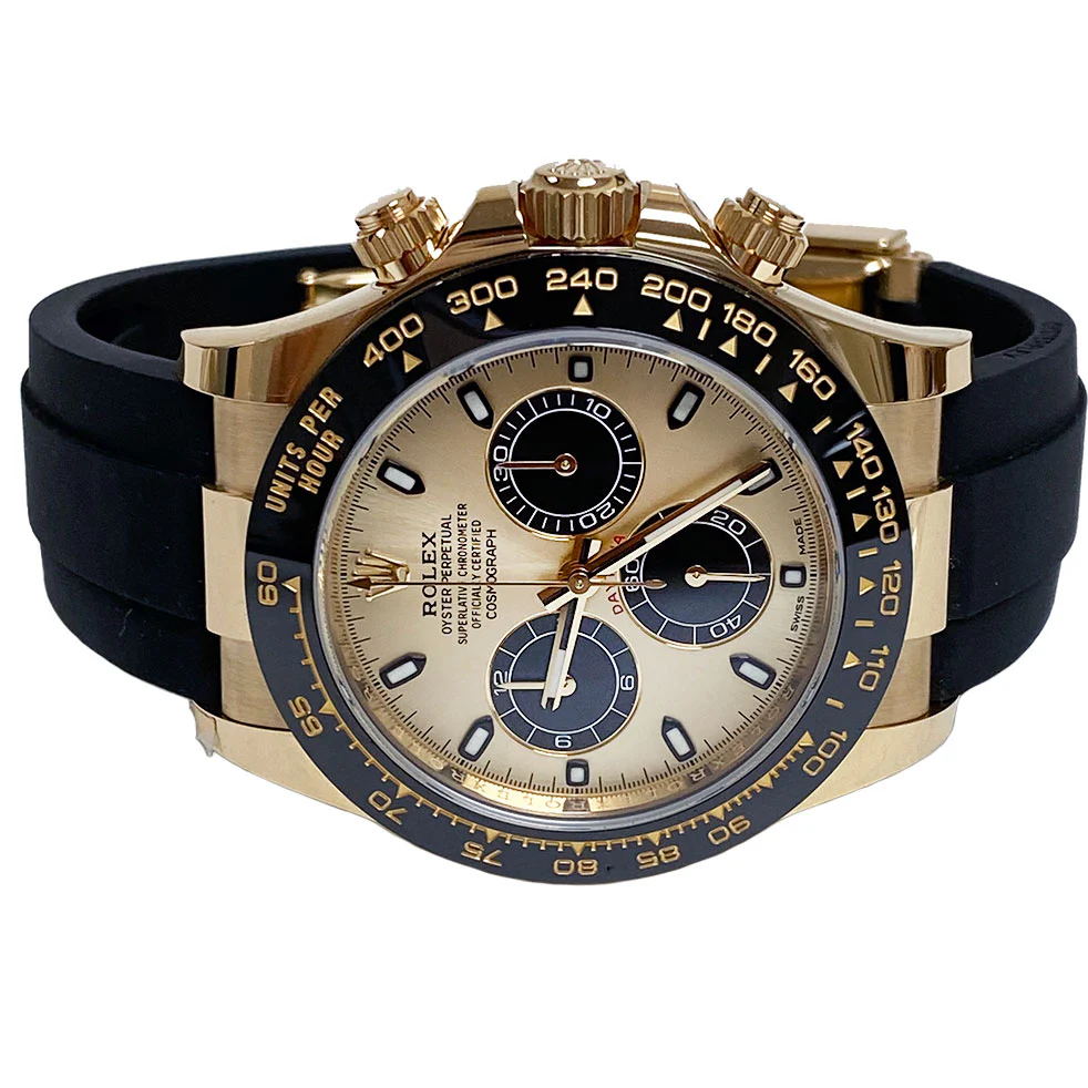 Rolex Daytona Yellow Gold - Oysterflex Strap - Image 5