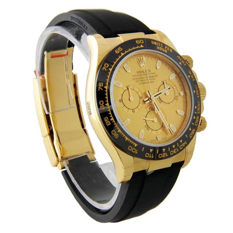 Rolex Daytona Yellow Gold - Oysterflex Strap - Image 2