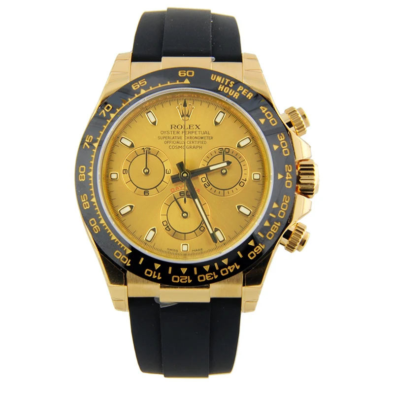 Rolex Daytona Yellow Gold - Oysterflex Strap - Image 5