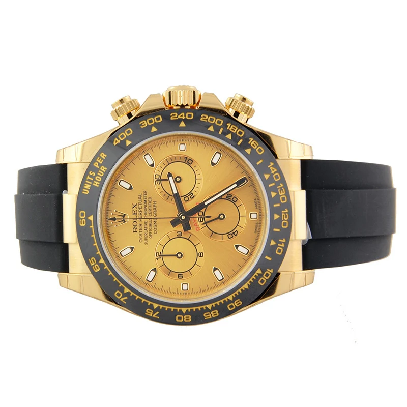 Rolex Daytona Yellow Gold - Oysterflex Strap - Image 6